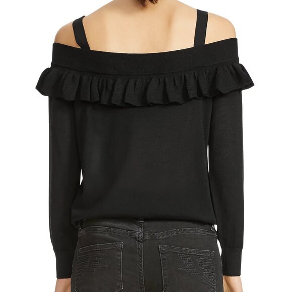 Maje Marais Cold-Shoulder Sweater - Picture 2 of 5